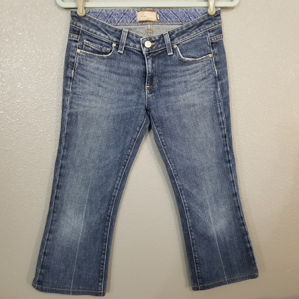 Paige Premium Denim Laurel Canyon Cropped Jeans